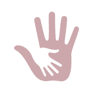 Hand holding icon